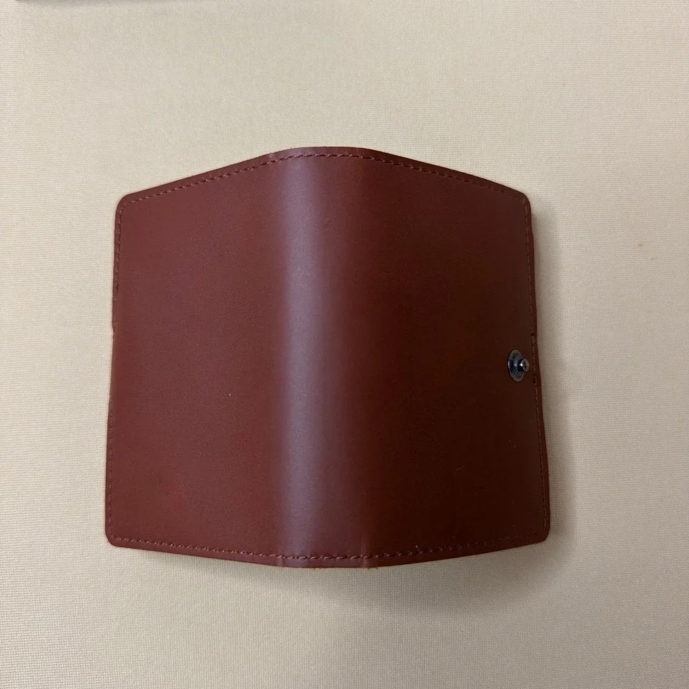 NEW Safecard RFID Pop Up Wallet Mens OS Brown New Leather Minimalist Card Holder